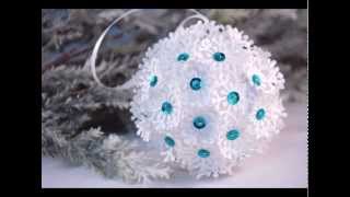 Мастер класс.Новогодняя елочная игрушка.Master Class. Christmas tree toy.