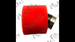 Фильтр воздушный нулевого сопротивления D35/38/42/45 поролон / Air filter zero resistance