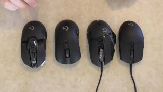 Logitech G900 vs G700s vs G502 vs G403 vs Gpro