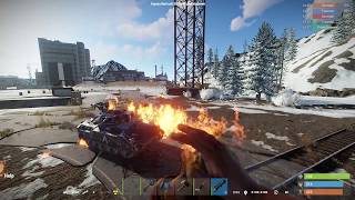 RUST - Краш тест танка от Kludge (18+)