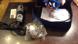 Распаковка и  обзор  бур машинки DREMEL