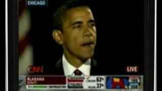 Barack Obama: a Presidential Speech Original 1/3 Nov. 4 2008