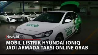 Video Mobil Listrik Hyundai Ioniq Jadi Armada Taksi Online Grab