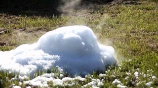 liquid nitrogen and detergent