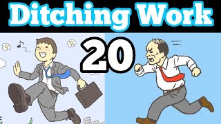 Ditching Work Stage 20 Level Walkthrough Room Escape Game Android Gameplay