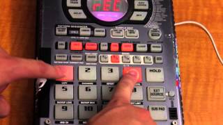 basic intro to resampling on an sp404