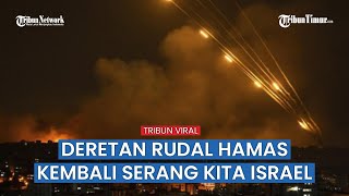 Rentetan Roket Hamas Meluncur Serang 9 Kota Israel