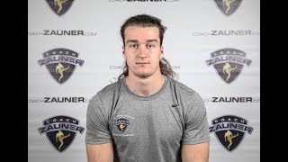 Jamie Gillan's Punting & Kicking Workout at Coach Zauner's 2019 College Senior Combine