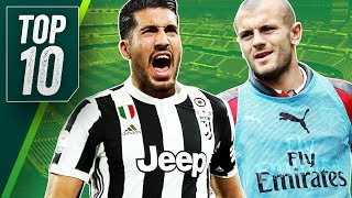 Top Ten Best FREE TRANSFERS this summer feat. Emre Can, Zlatan, Balotelli and more!