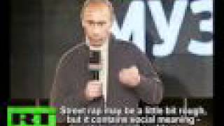 Putin joins hip-hop Battle for Respect