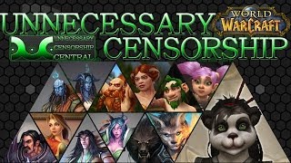 Unnecessary Censorship - Alliance World of Warcraft Race Emotes