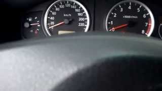 Запуск Nissan Almera N16 в -34С°.