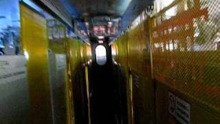 Inside 2ES6 freight electric locomotive