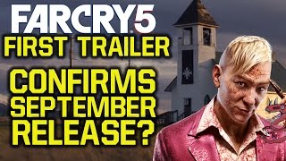 Far Cry 5 trailer RELEASED - Confirms SEPTEMBER RELEASE? & PS4 EXTRA CONTENT? (Far Cry 5 gameplay)