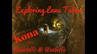 Lava Tubes + Black Sand Beaches in Kona | Gabrielle & Isabella