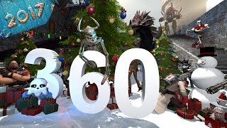 [SFM 360°] New Year's Eve at 360 degrees!(4K 360º)