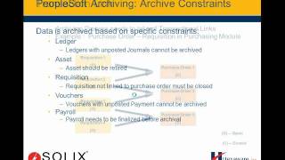 Best Practices & Trends for Archiving Oracle PeopleSoft Enterprise Applications Data