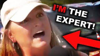 MAGA Woman THINKS She Knows Everything (She Doesn't)