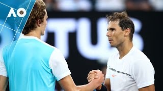 Zverev v Nadal match highlights (3R) | Australian Open 2017