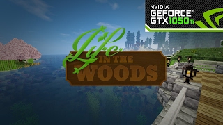 Minecraft LITW + Shader | GeForce GTX 1050 Ti OC | AMD A8 7600 (Very High Settings)
