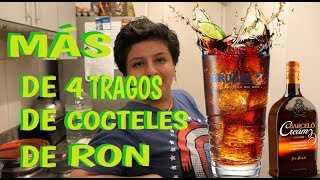 CÓCTELES CON RON FÁCILES DE HACER - ARIANA BOLO ARCE