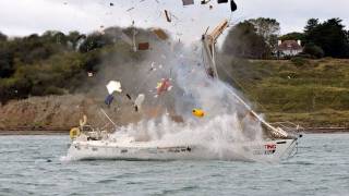 Yachting Monthly's Crash Test Boat - Explosion!