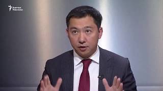 "Эки-бирде" мейманда Кыргызстандын маданият жана маалымат министри Азамат Жаманкулов