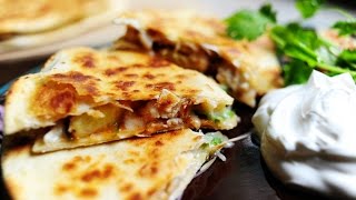 Easy Chicken QUesadillas