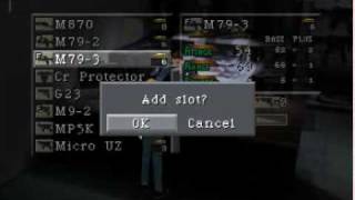 Parasite Eve customizing weapon part 1