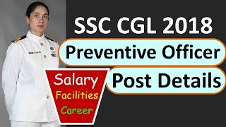 Preventive Officer (Post Details)- SSC CGL 2018 - gyanSHiLA