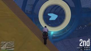 GTA 5 Stunt Race (Threading The Needle)