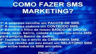 SMS marketing, mobile marketing, SMS propaganda, Marketing SMS brasil.