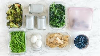 EASY Meal Prep | paleo healthy meal ideas