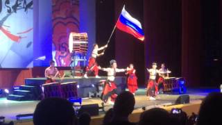 Шоу японских барабанщиков ASKA на J-Fest 2016