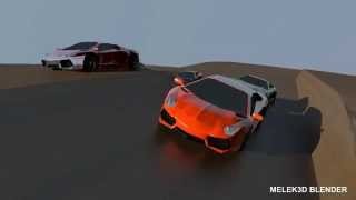 Blender : Cars "rig and effects"