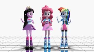 MMD Equestria Girls Peanuts