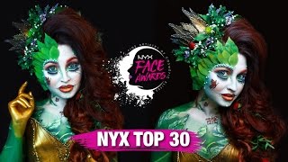 NYX FACE AWARDS RUSSIA 2017 • TOP 30 • NATURE GODDESS By Sofia Markova • #FACEAWARDSRUSSIA2017