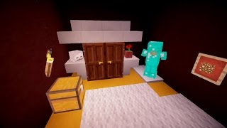 КАК ПОСТРОИТЬ КРАСИВЫЙ ДЕКОР-ШКАФЧИК | MINECRAFT