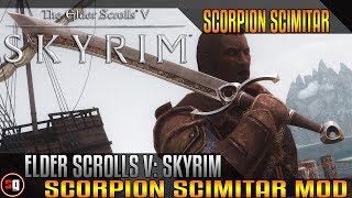Skyrim - Scorpion Scimitar Mod
