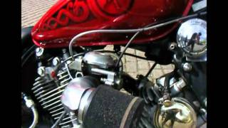 Yamaha Virago XV1100 Gold Edtion - Custom Finished