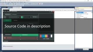 [VB NET]Flat UI Design - Preview + Source Code