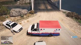 Gta 5: самолет зацепил мост и разбился в горах - помогаем выжившим!