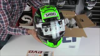Shoei X-SPIRIT 3 LAVERTY TC4 Unboxing