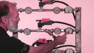 Demonstrate the Flow Rate Characteristic Change as Pressure Change in a System