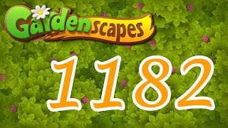 Gardenscapes level 1182