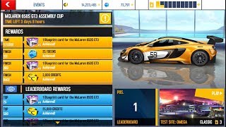 Asphalt 8 - McLaren 650S GT3 Assembly (Omega) 1:01.908