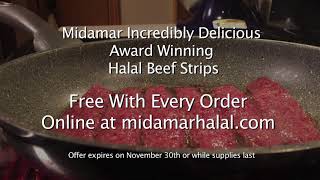 Free Midamar Halal Beef Strips