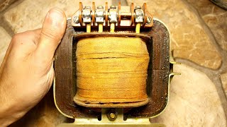 Советский трансформатор 0СУ-0,4 (0,4кВА) в запредельном режиме.