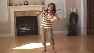 張韶涵-隱形的翅膀 Invisible Wings - Jocelyn violin 8 years old