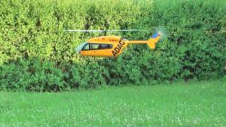 EC-145 ADAC mit org. Eco7 Jet Ranger Mechanik u. Align T-Rex 500M Motor+100A Regler 002